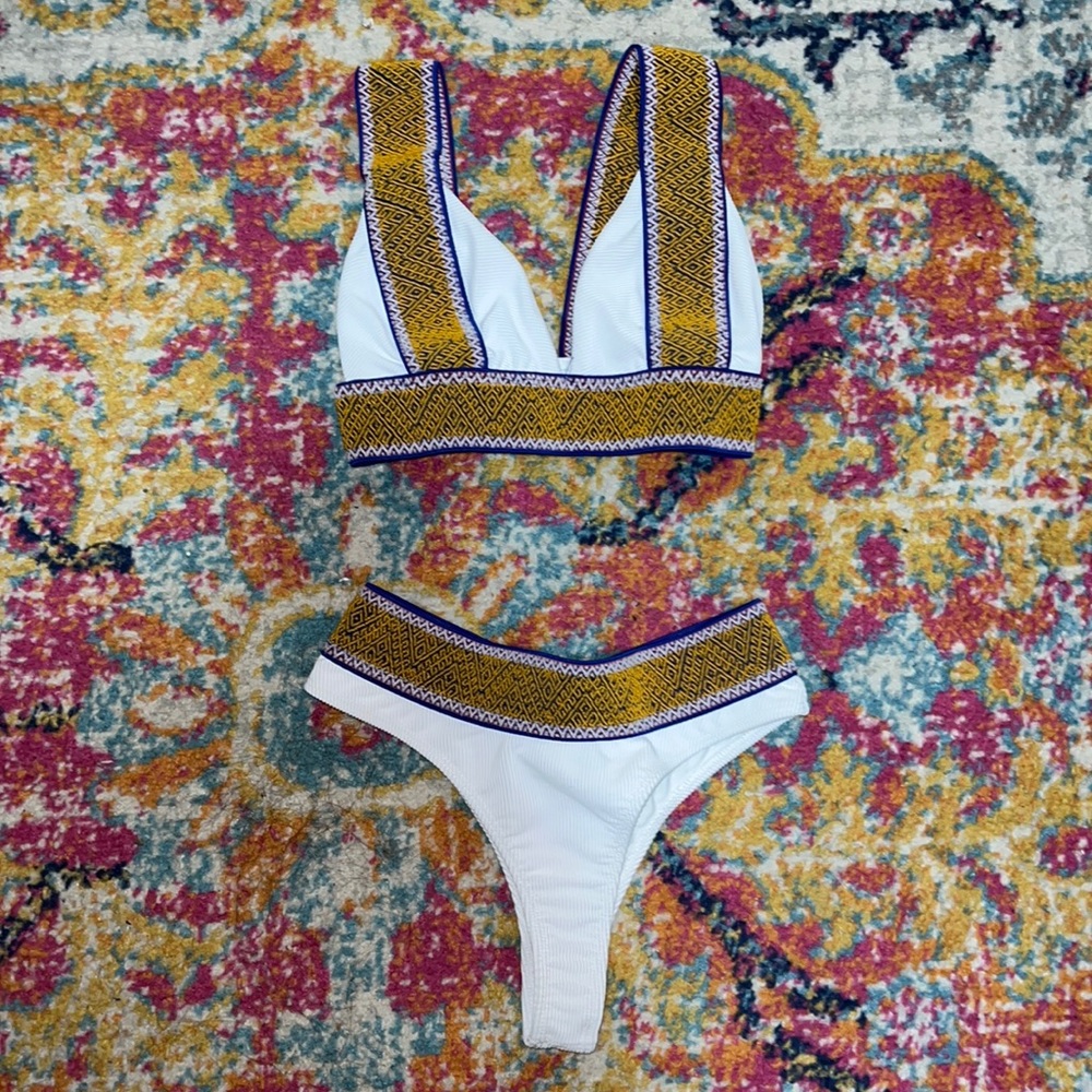 Elysiian Swim White Bikini